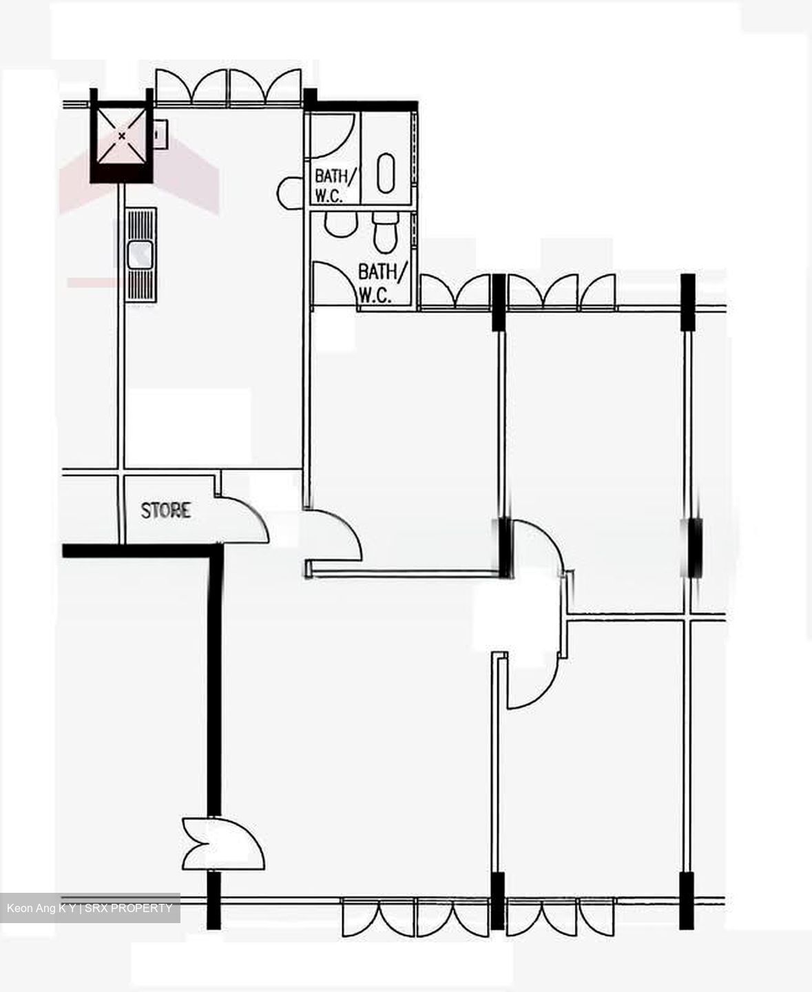 Blk 118 Hwi Yoh Ville (Serangoon), HDB 4 Rooms #589364101